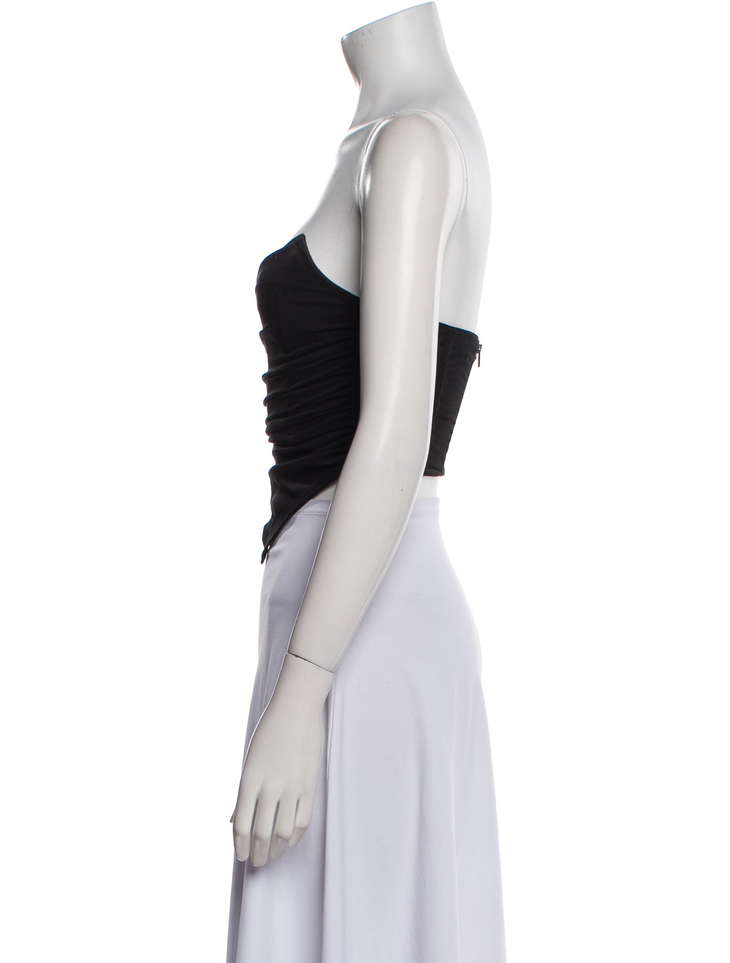 Miaou Strapless Crop Top