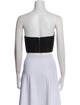 Miaou Strapless Crop Top