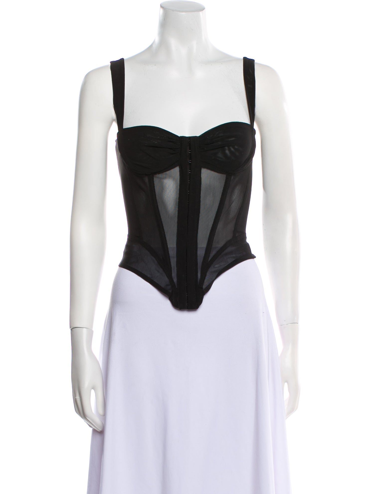 Miaou V-Neck Sleeveless Crop Top w/ Tags