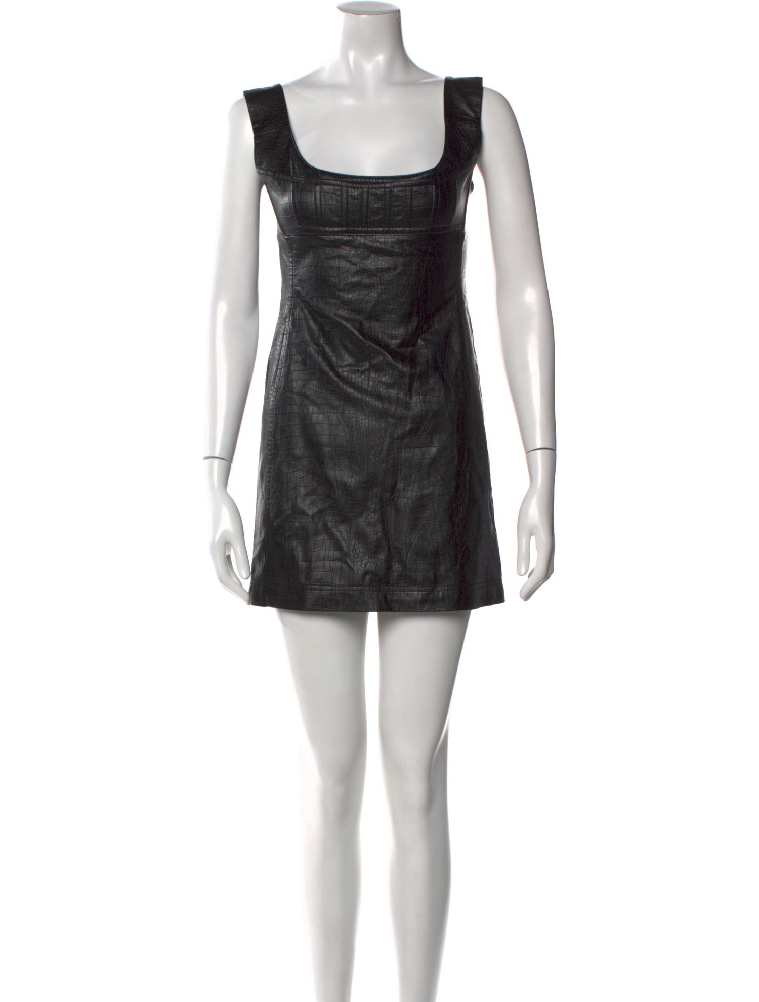 Miaou Square Neckline Mini Dress