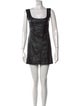Miaou Square Neckline Mini Dress