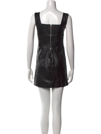 Miaou Square Neckline Mini Dress