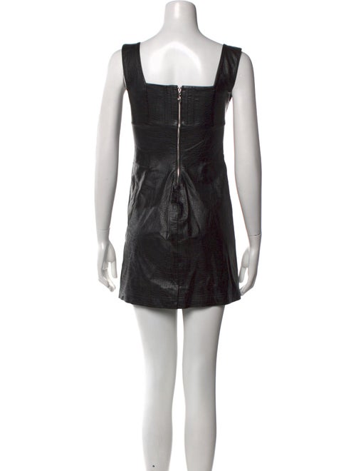 Miaou Square Neckline Mini Dress