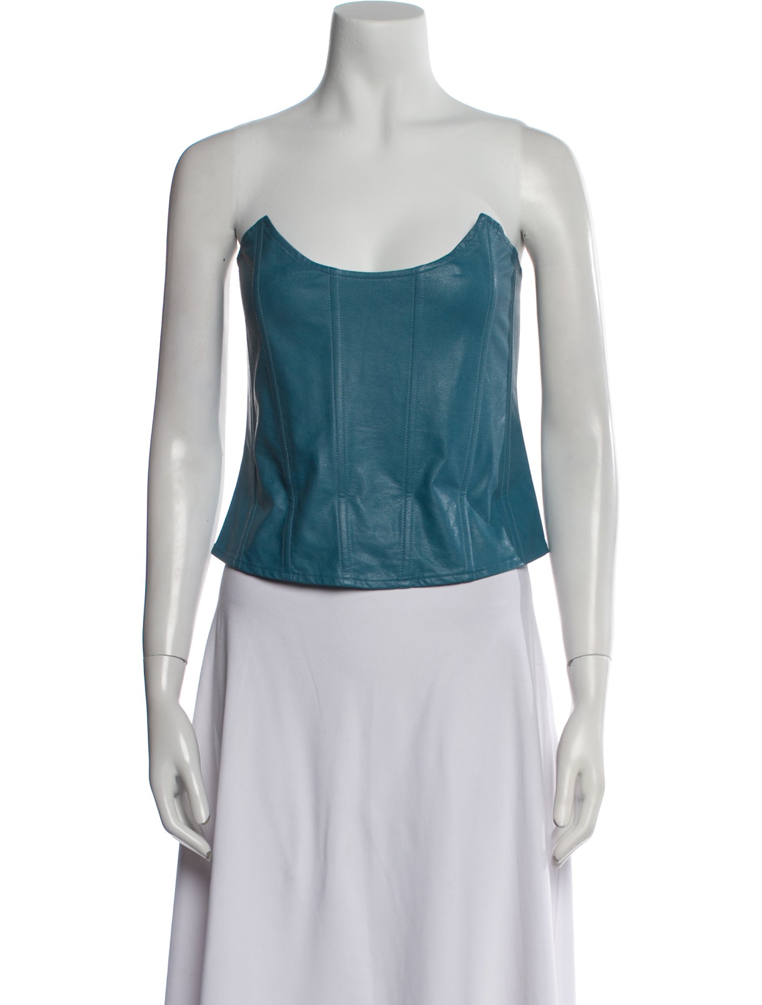 Miaou Strapless Crop Top w/ Tags