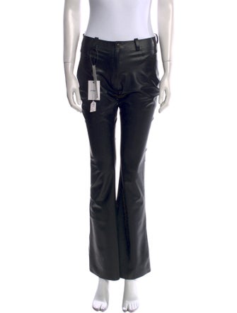Miaou Latex Straight Leg Pants
