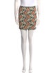 Miaou Floral Print Mini Skirt