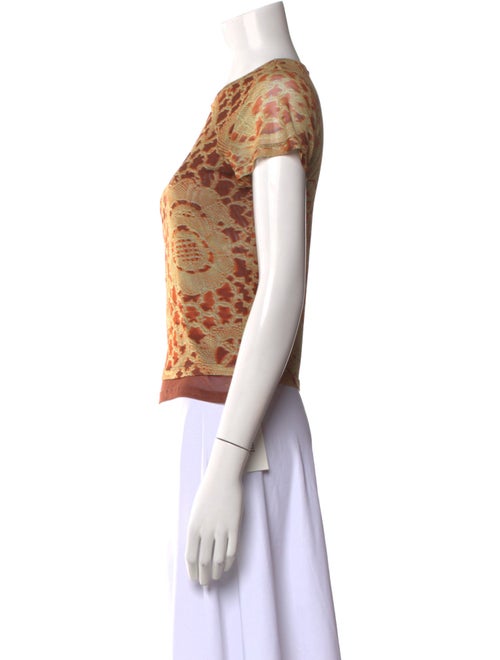 Miaou Animal Print Crew Neck T-Shirt