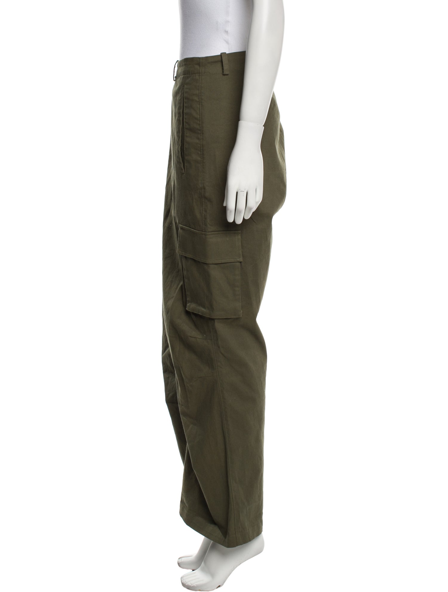 Miaou Faux Leather Wide Leg Pants