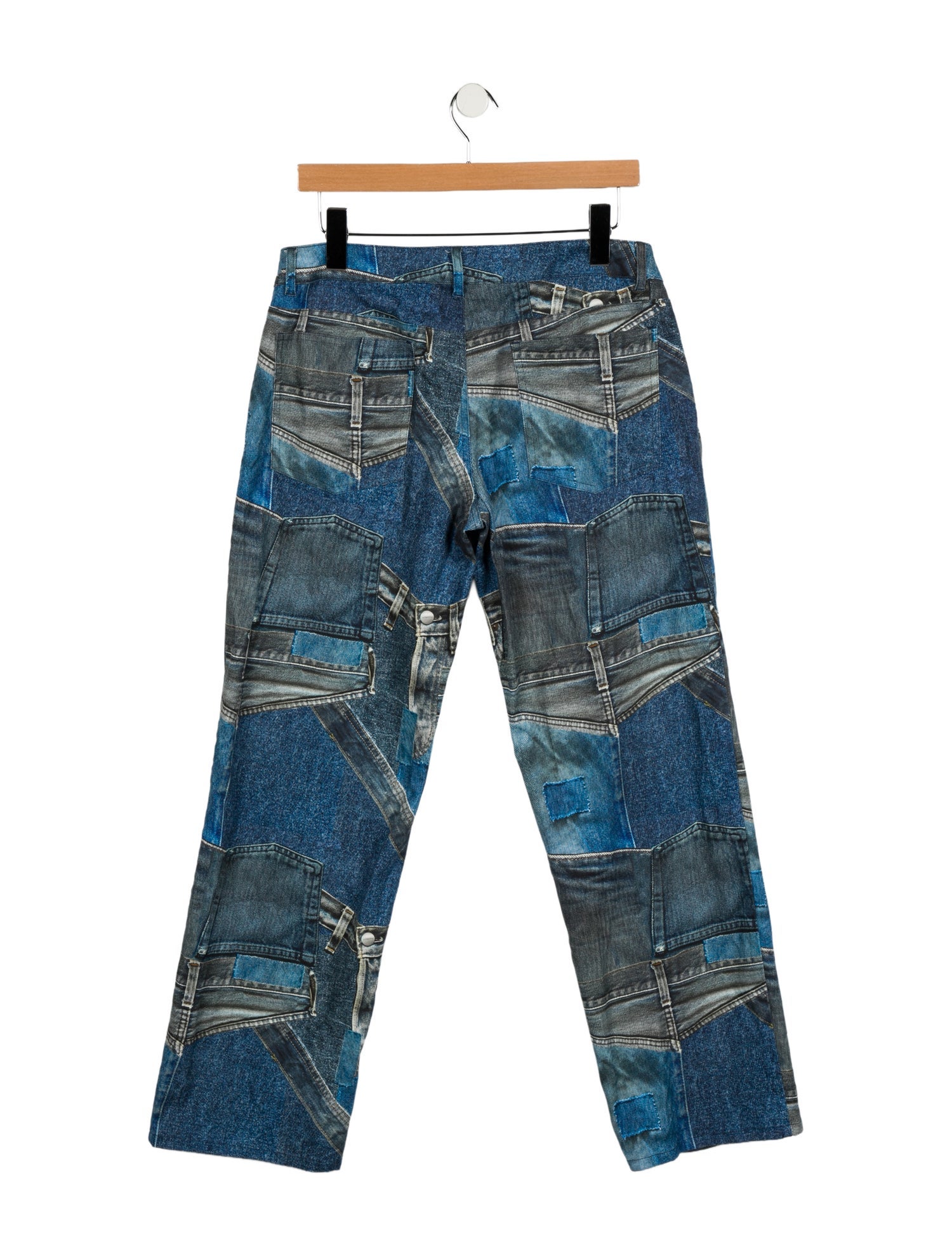 Miaou Low-Rise Wide Leg Jeans