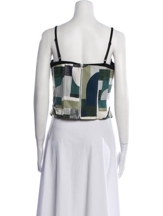 Miaou Printed V-Neck Top