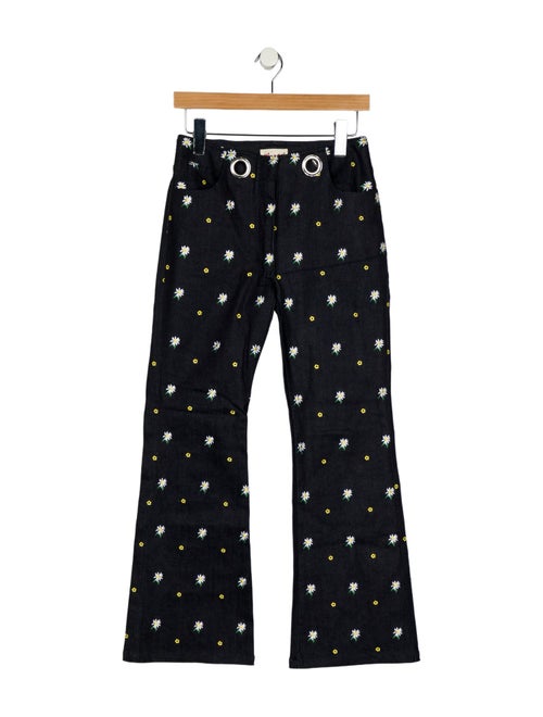 Miaou Mid-Rise Wide Leg Jeans