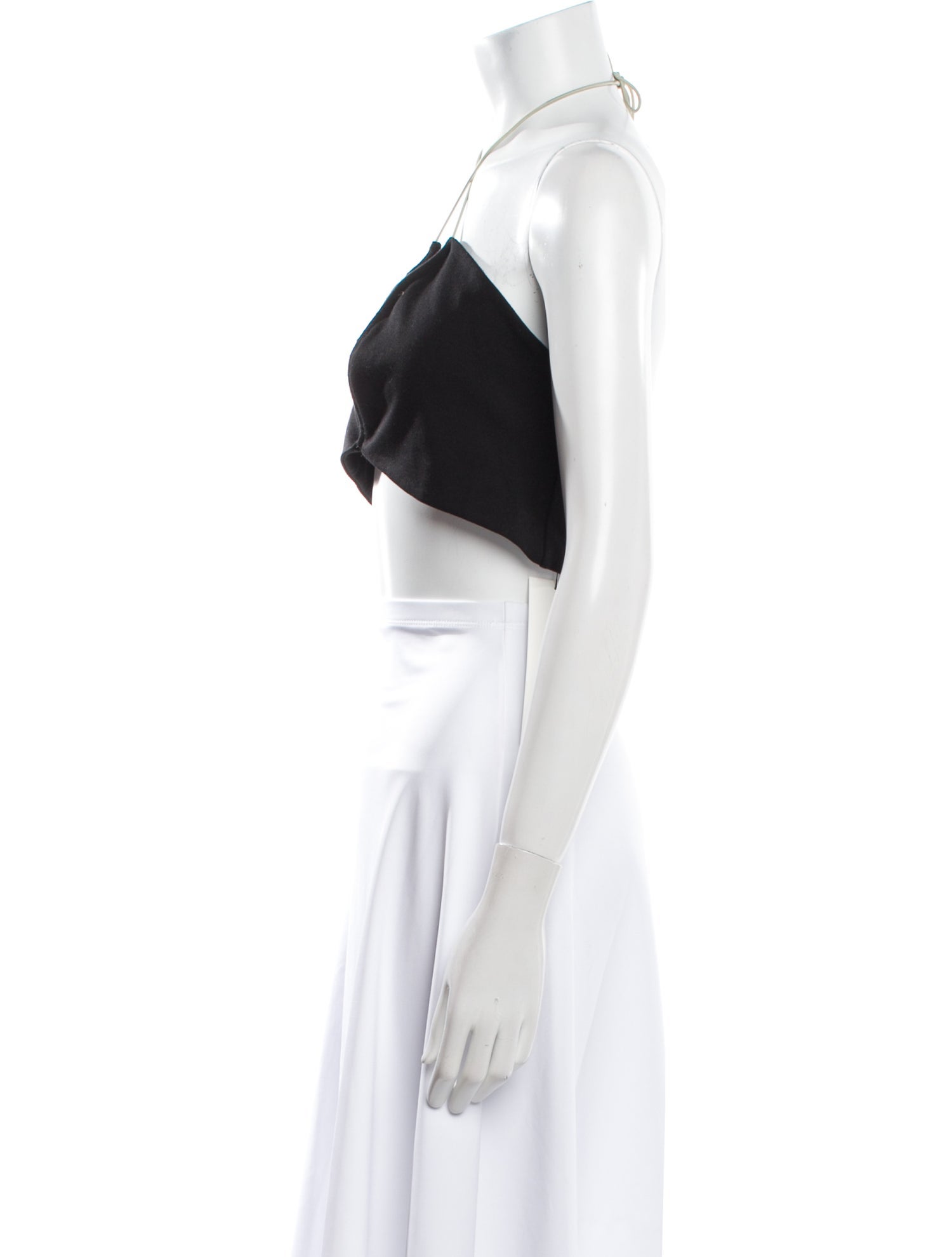 Miaou Halterneck Sleeveless Crop Top