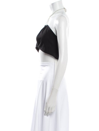 Miaou Halterneck Sleeveless Crop Top
