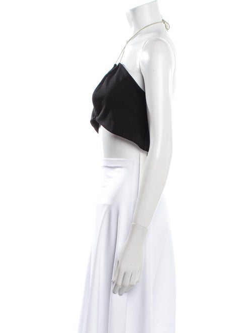 Miaou Halterneck Sleeveless Crop Top