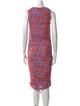 Miaou Printed Midi Length Dress