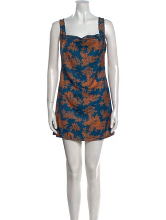 Miaou Printed Mini Dress