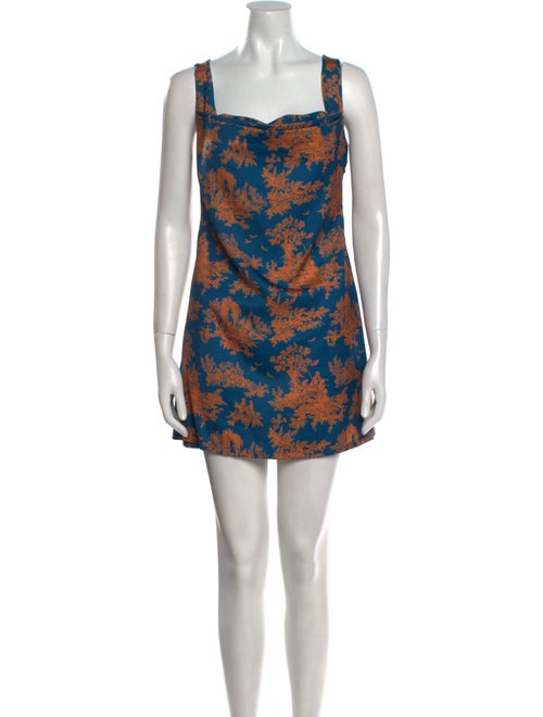 Miaou Printed Mini Dress