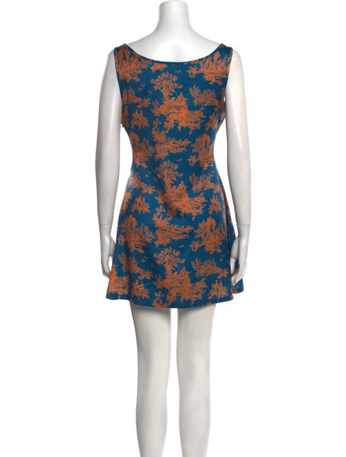 Miaou Printed Mini Dress