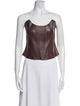 Miaou Strapless Crop Top