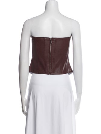 Miaou Strapless Crop Top