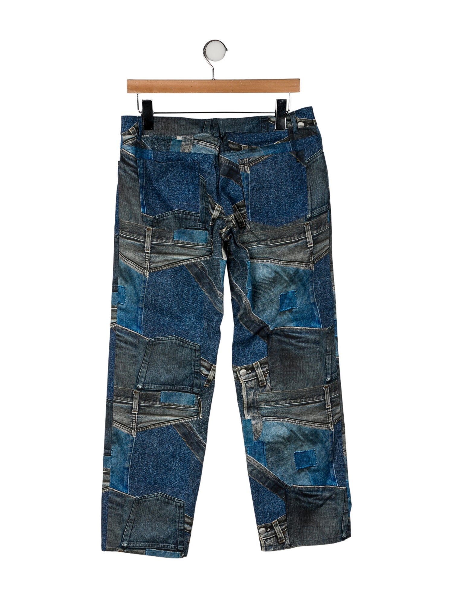 Miaou Low-Rise Straight Leg Jeans