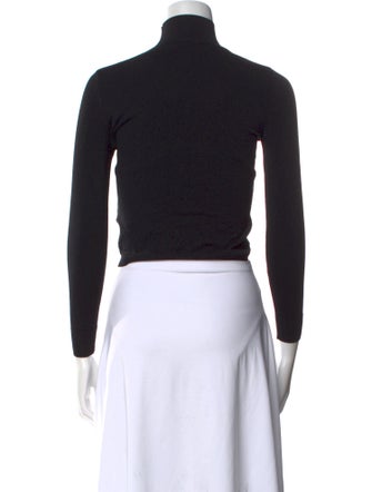 Miaou Turtleneck Long Sleeve Crop Top