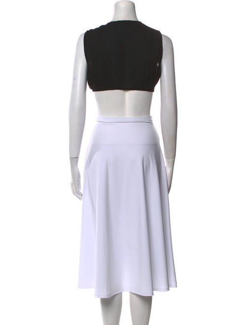 Miaou V-Neck Sleeveless Crop Top