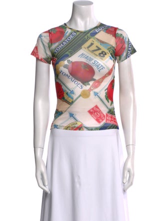 Miaou Graphic Print Crew Neck T-Shirt