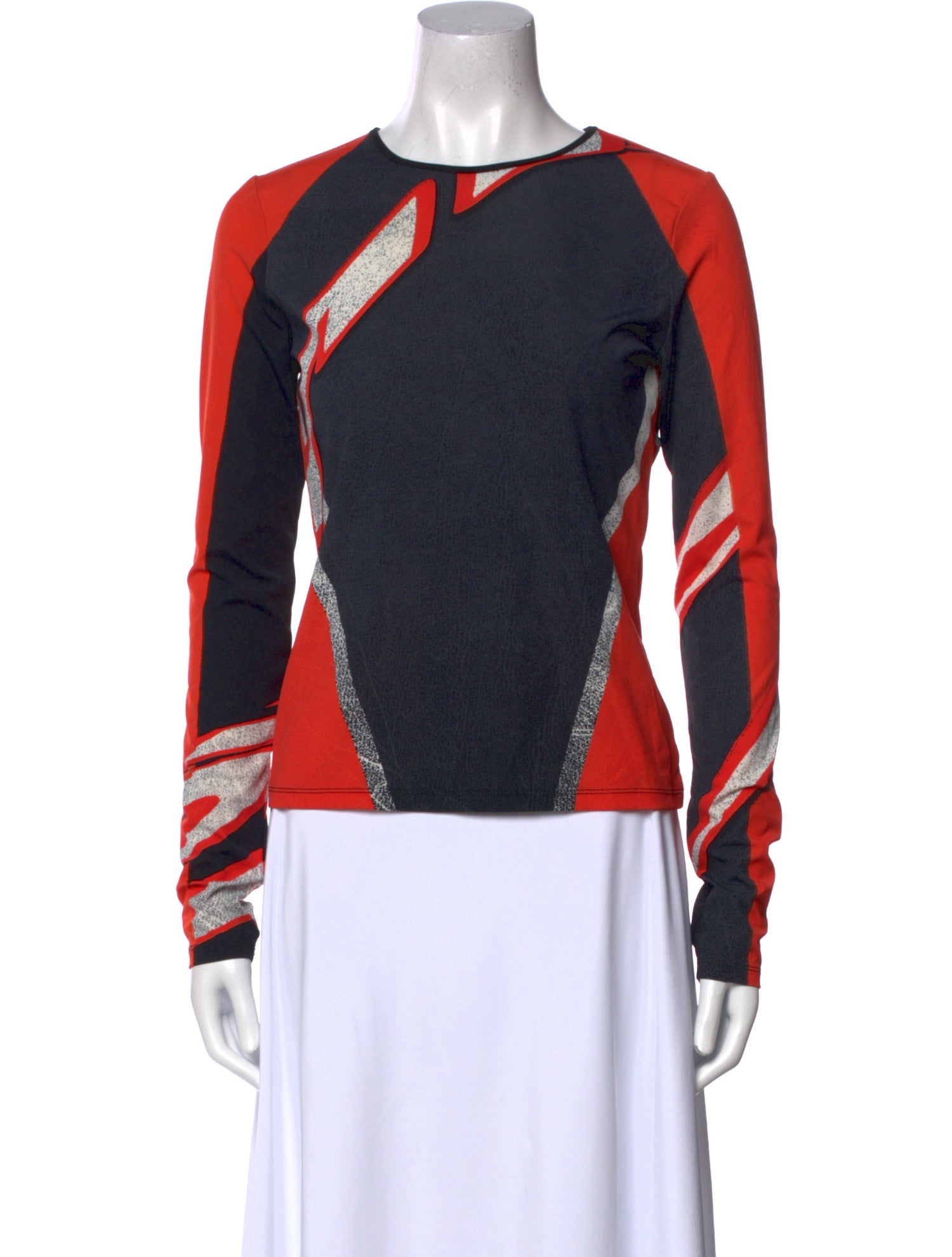 Miaou Printed Crew Neck Sweatshirt