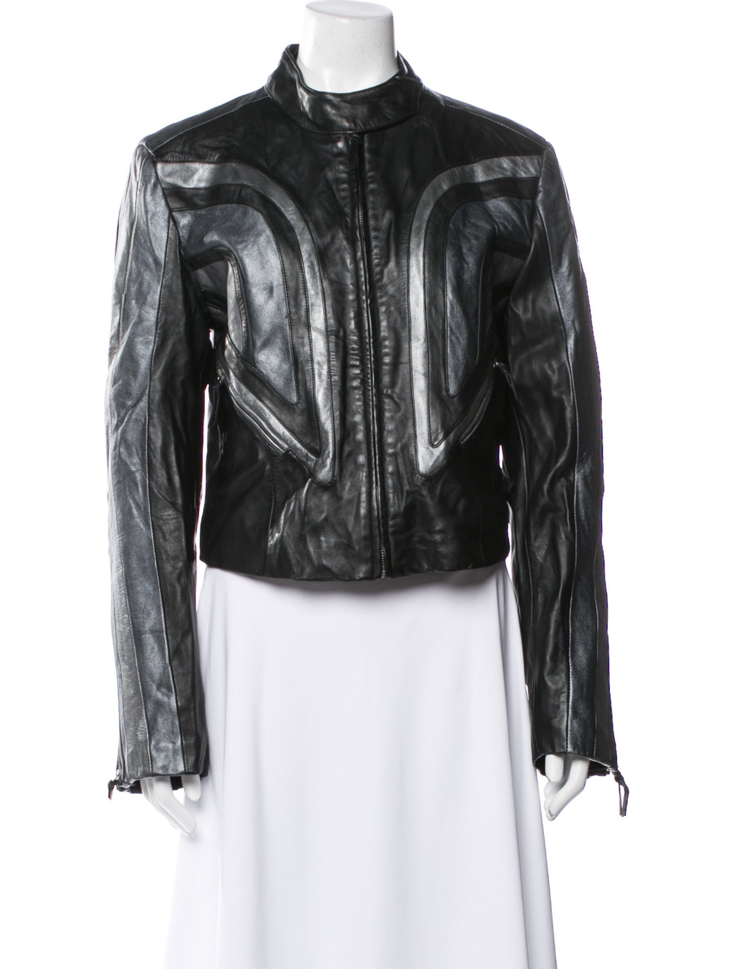 Miaou Leather Biker Jacket