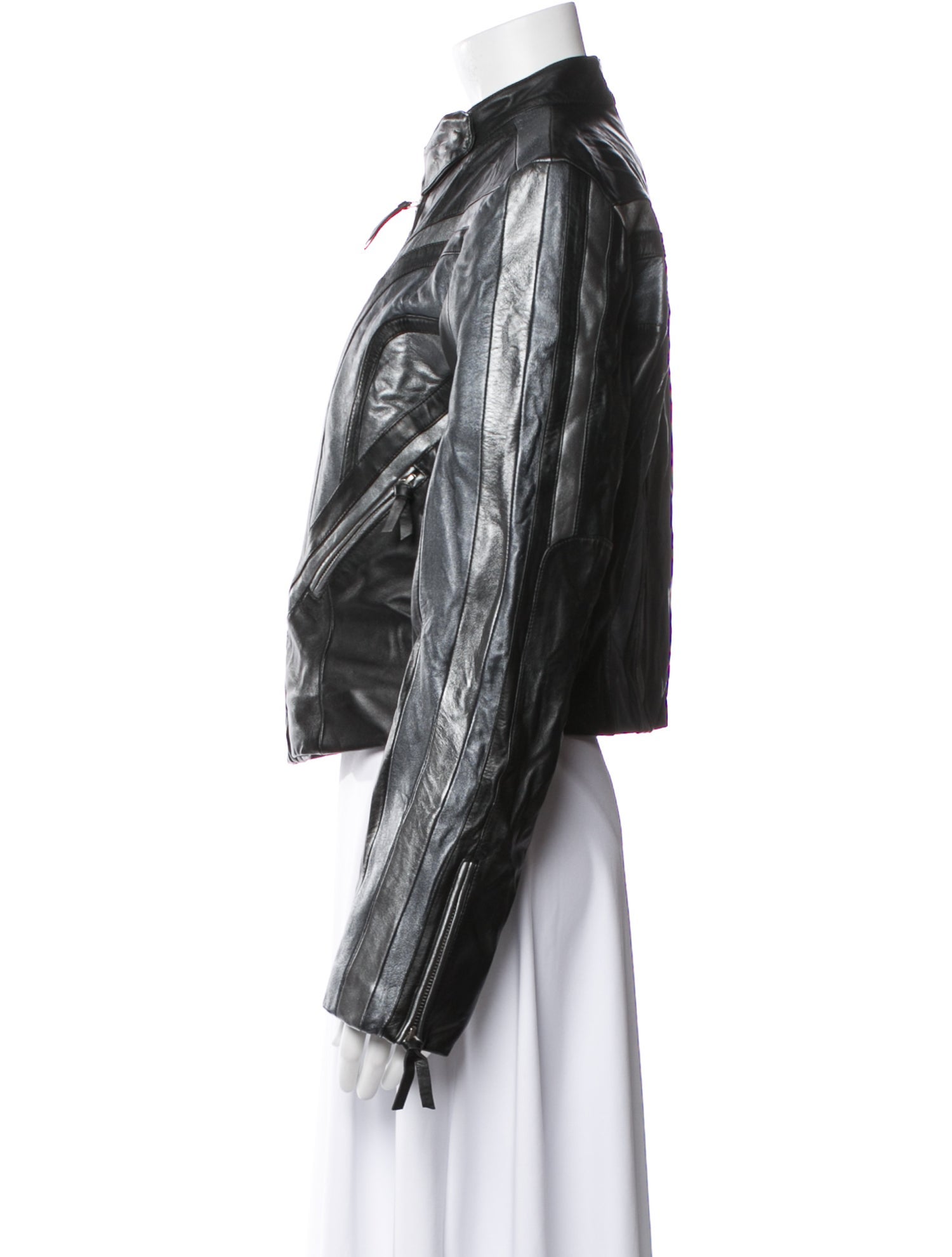 Miaou Leather Biker Jacket