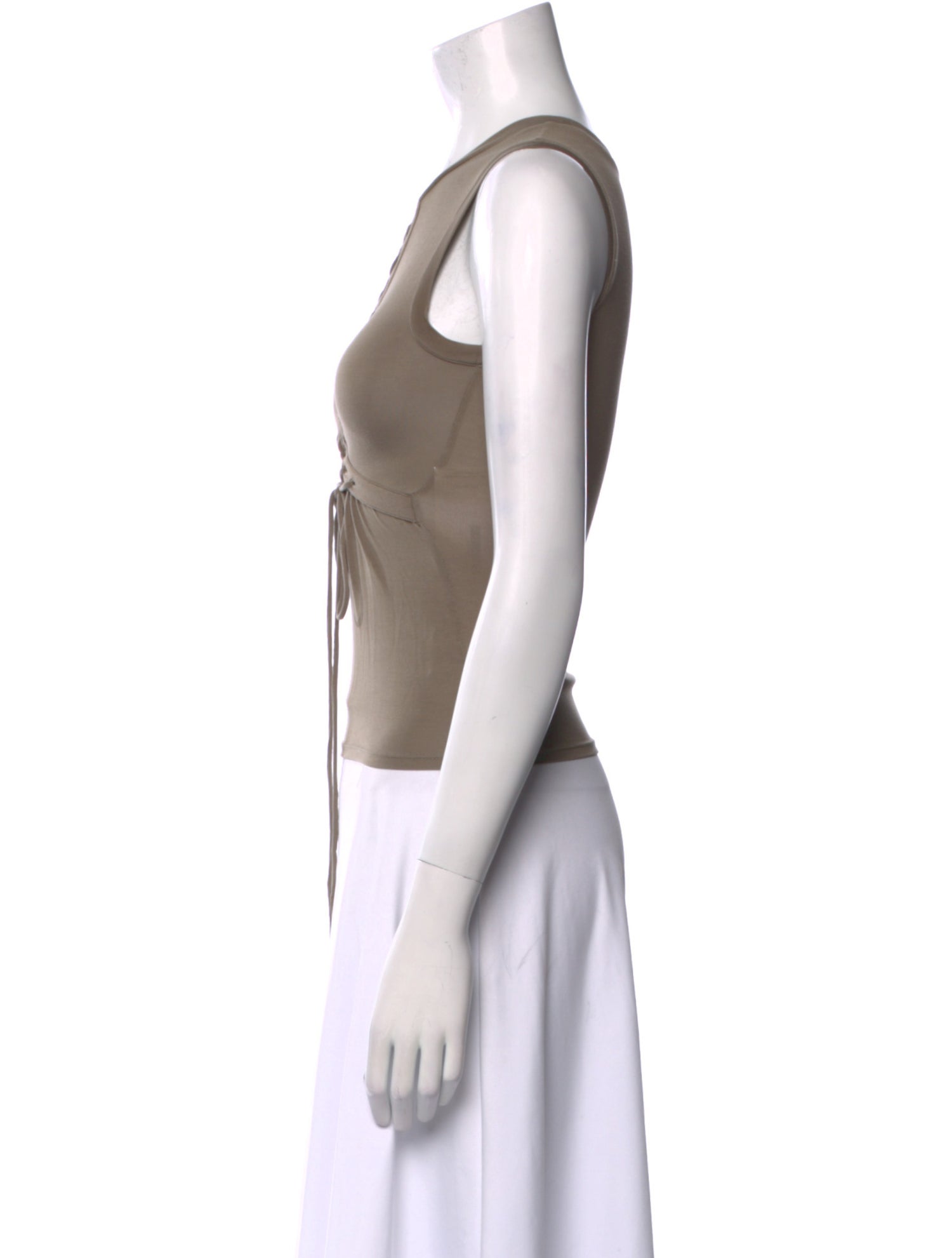 Miaou Crew Neck Sleeveless Top
