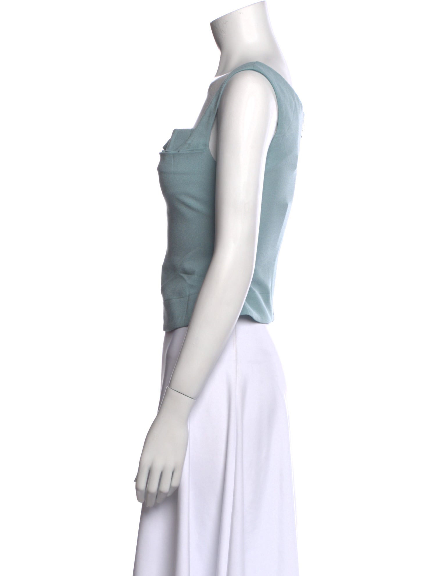 Miaou Square Neckline Sleeveless Crop Top w/ Tags