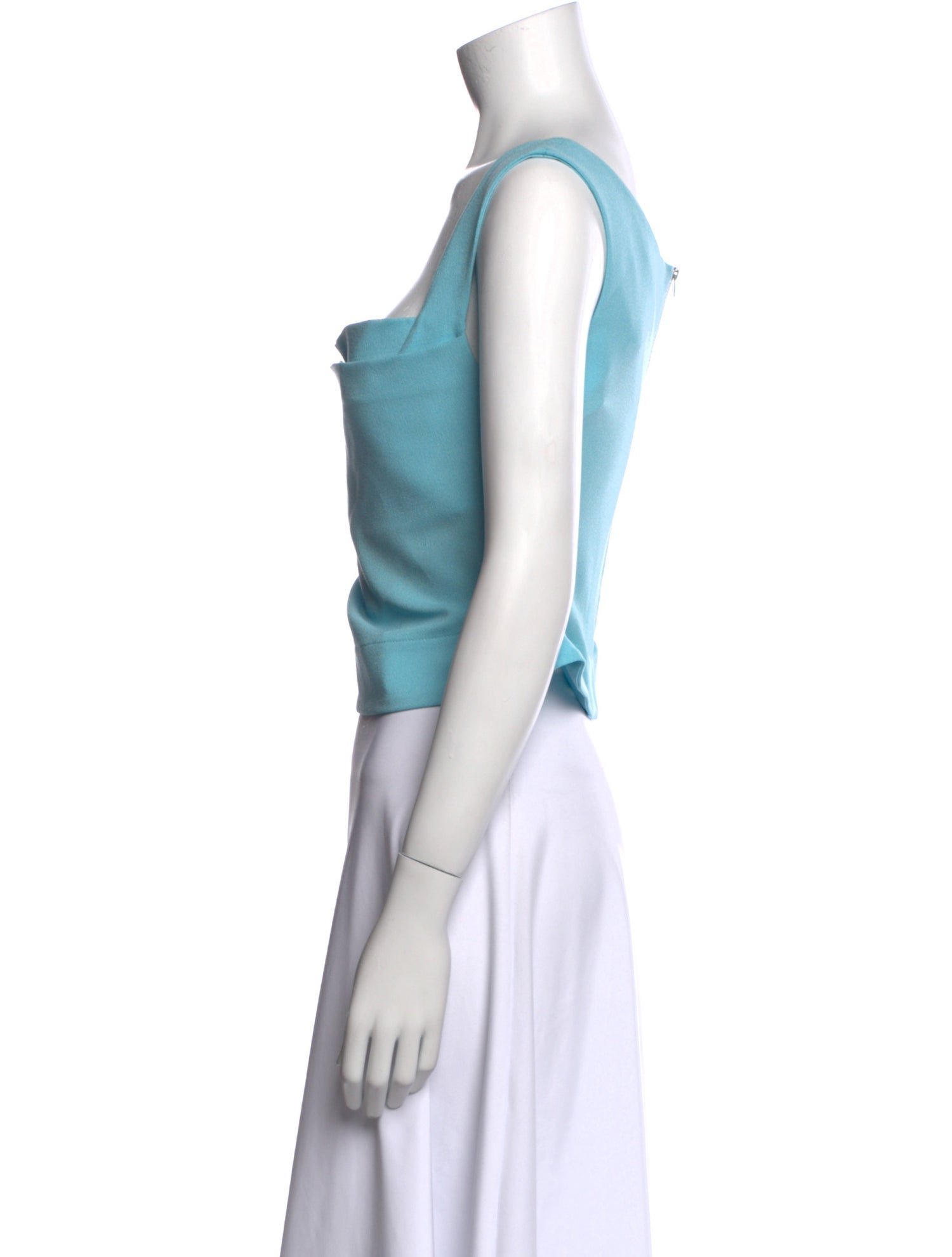 Miaou Square Neckline Sleeveless Crop Top w/ Tags