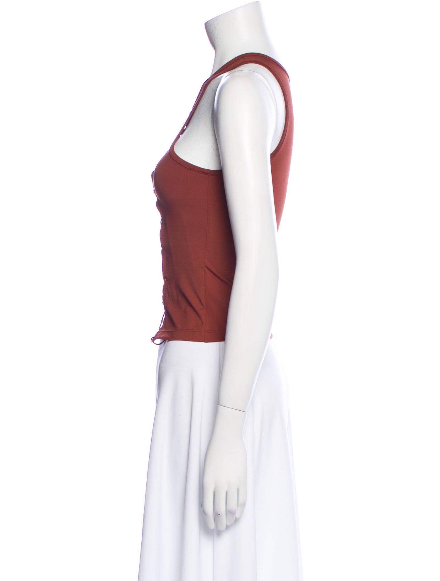 Miaou Halterneck Sleeveless Crop Top