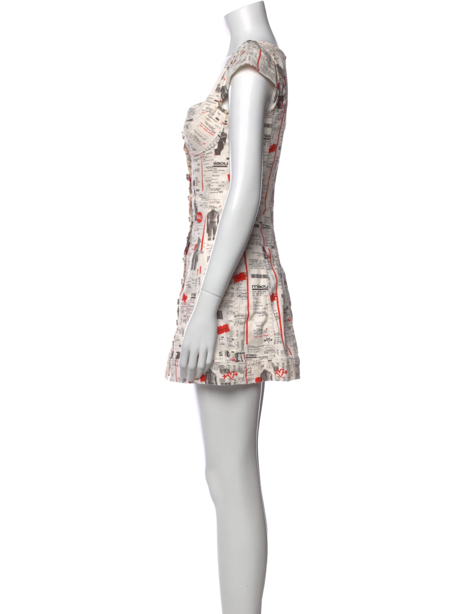 Miaou Printed Mini Dress