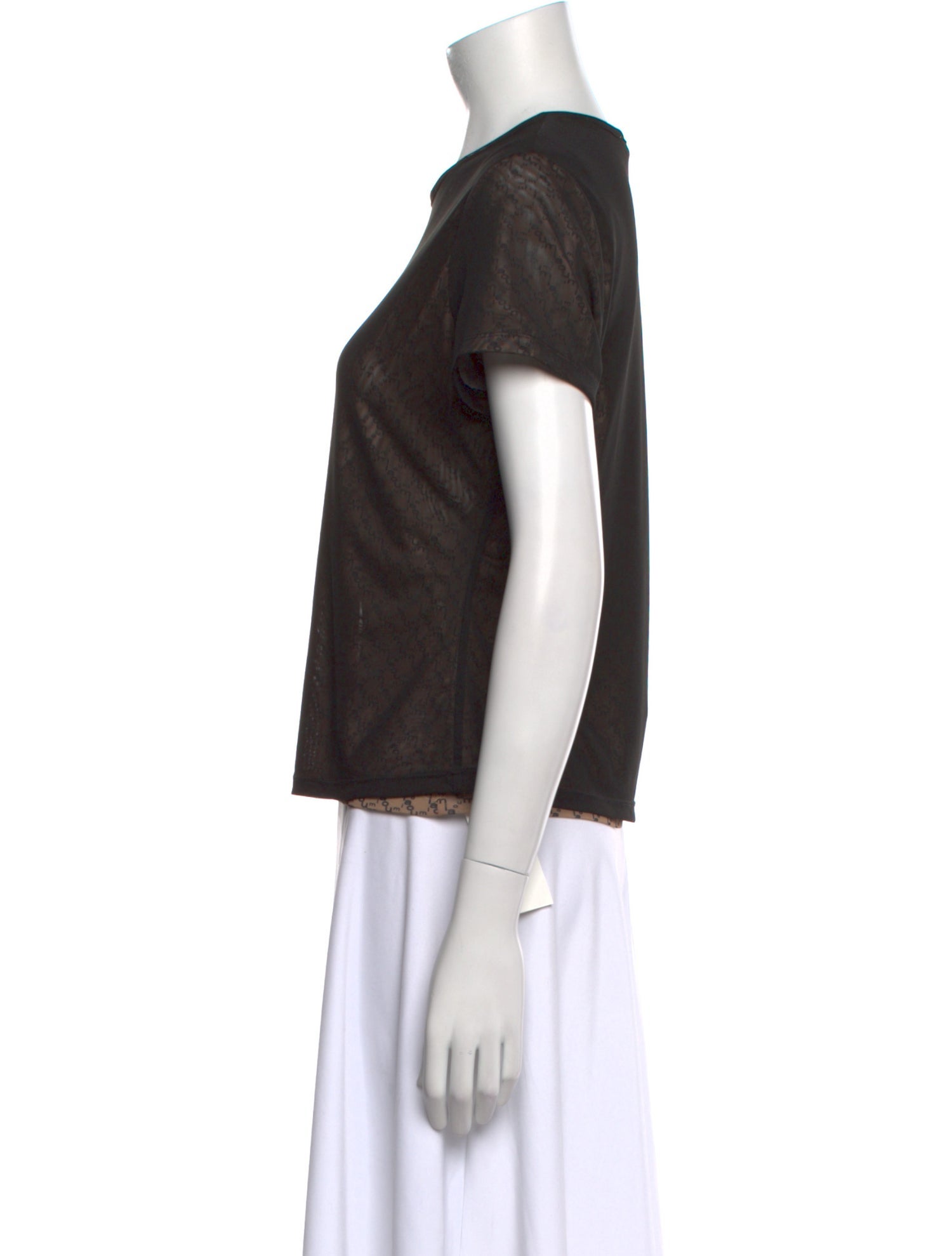 Miaou Crew Neck Short Sleeve T-Shirt