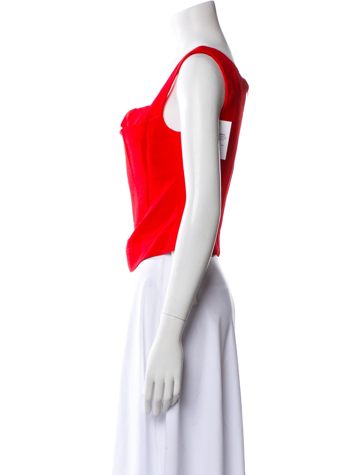 Miaou Square Neckline Sleeveless Crop Top w/ Tags
