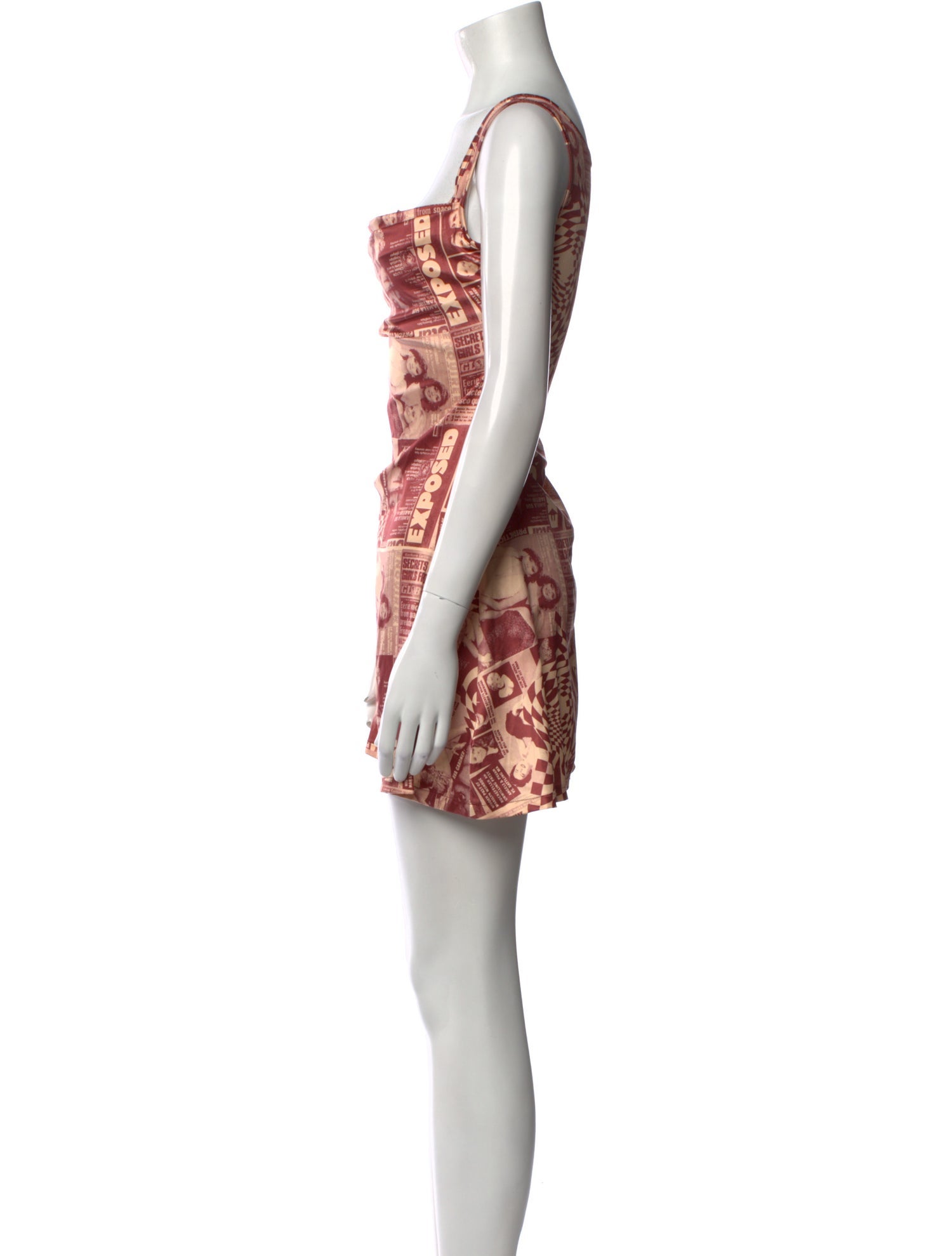 Miaou Printed Mini Dress