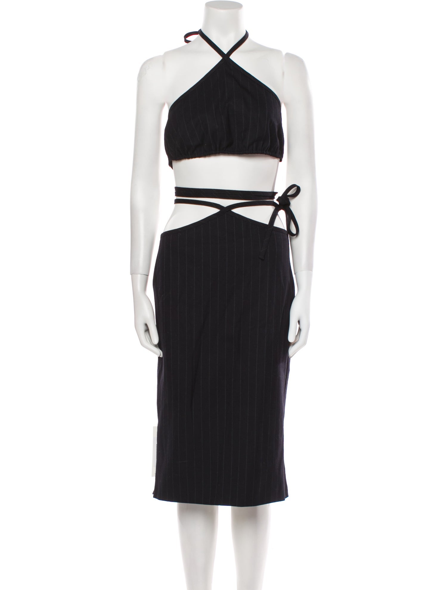 Miaou Striped Skirt Set