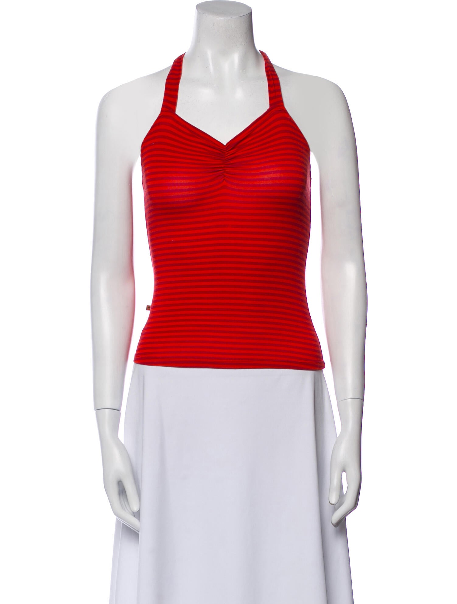 Miaou V-Neck Sleeveless Crop Top