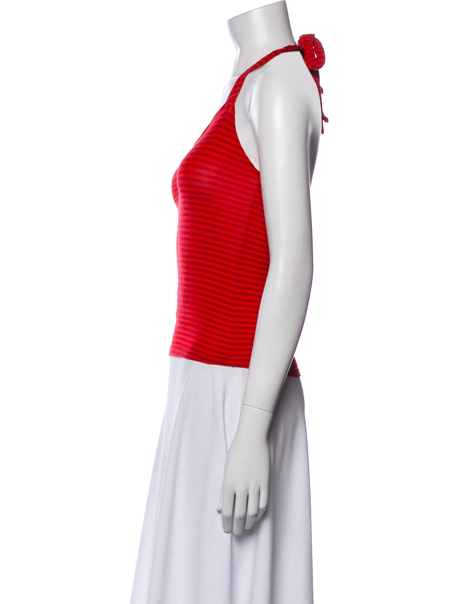 Miaou V-Neck Sleeveless Crop Top