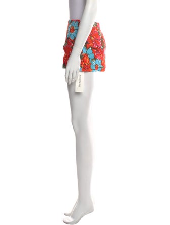 Miaou Printed Mini Skirt