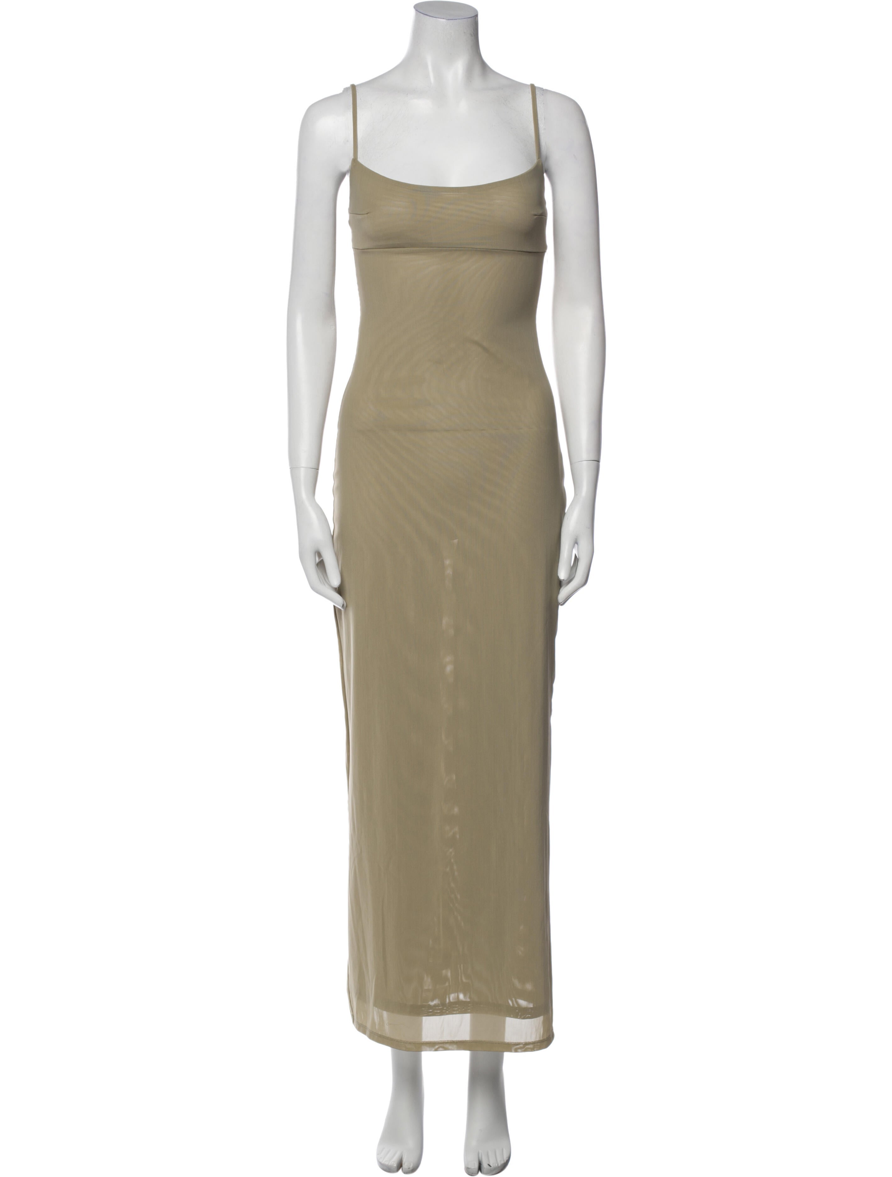 Miaou Square Neckline Long Dress