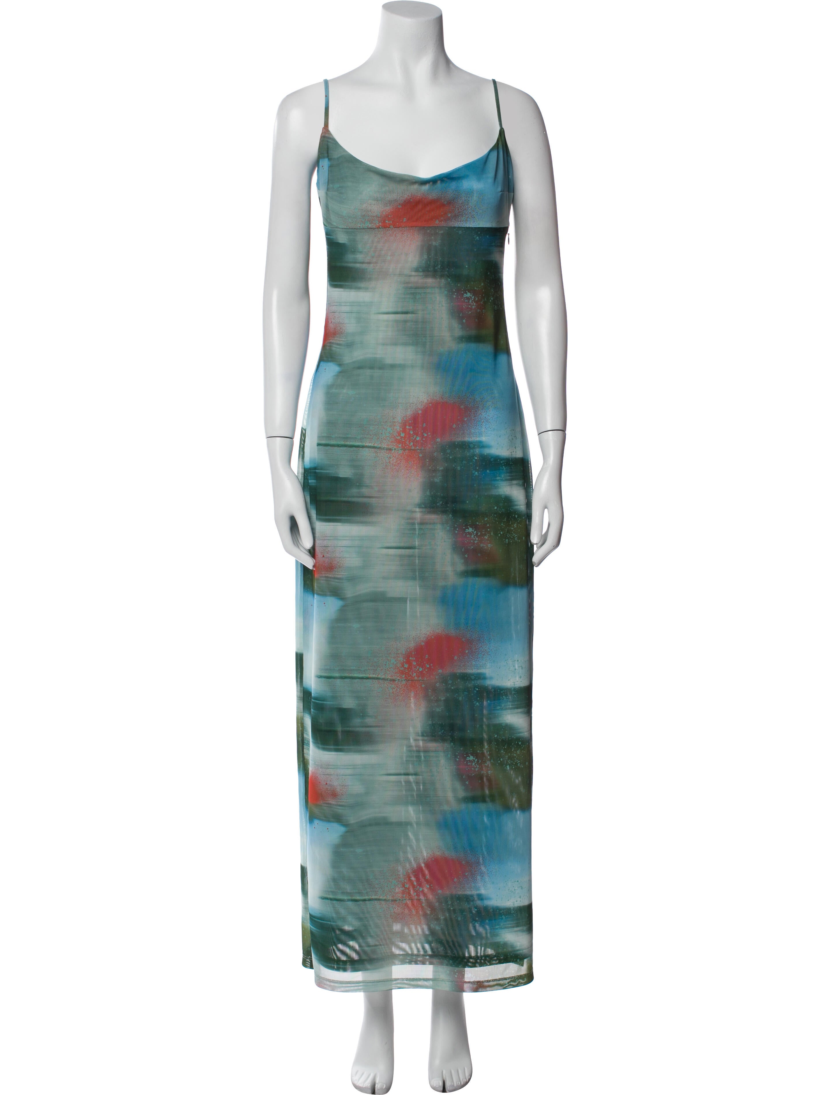 Miaou Printed Long Dress