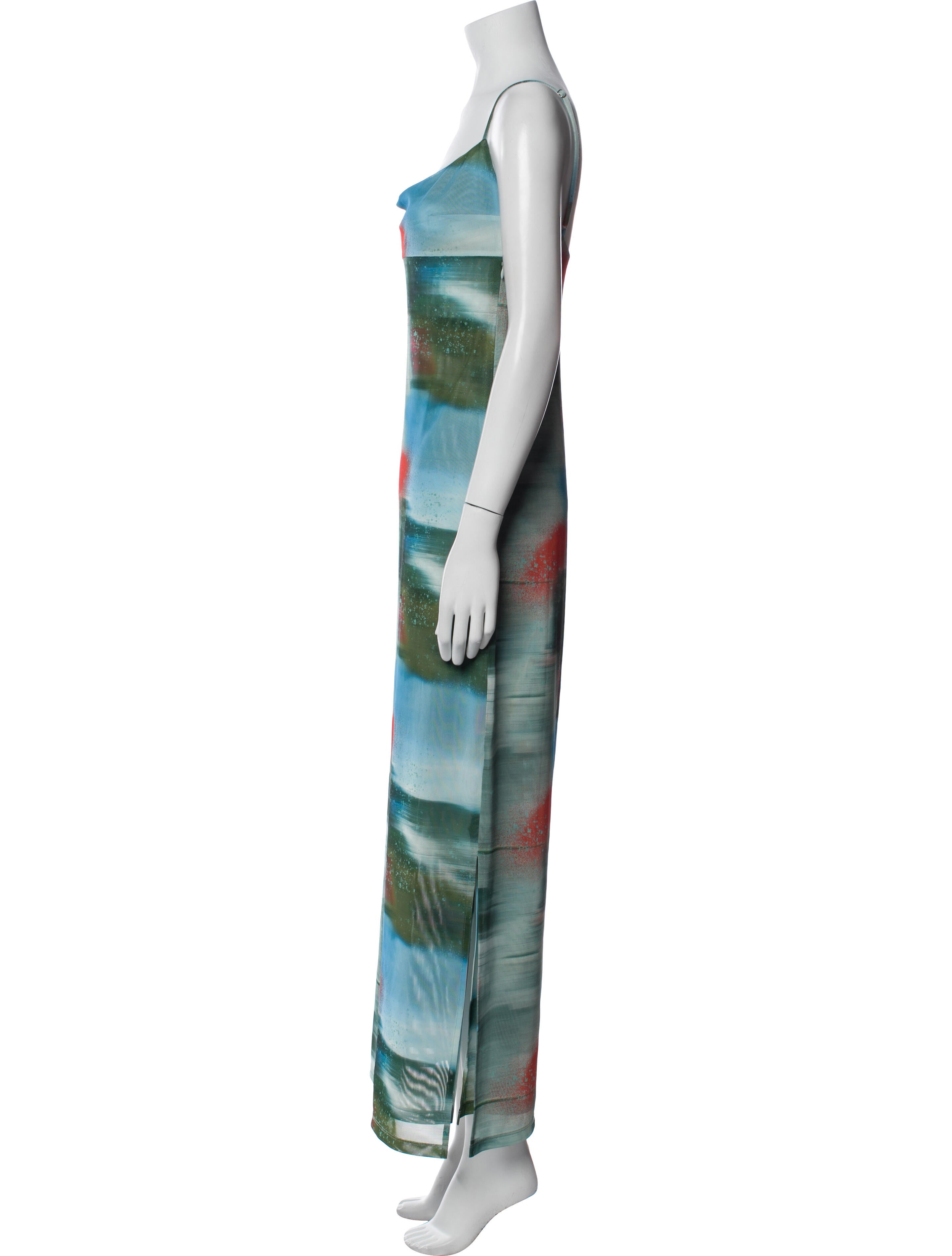 Miaou Printed Long Dress
