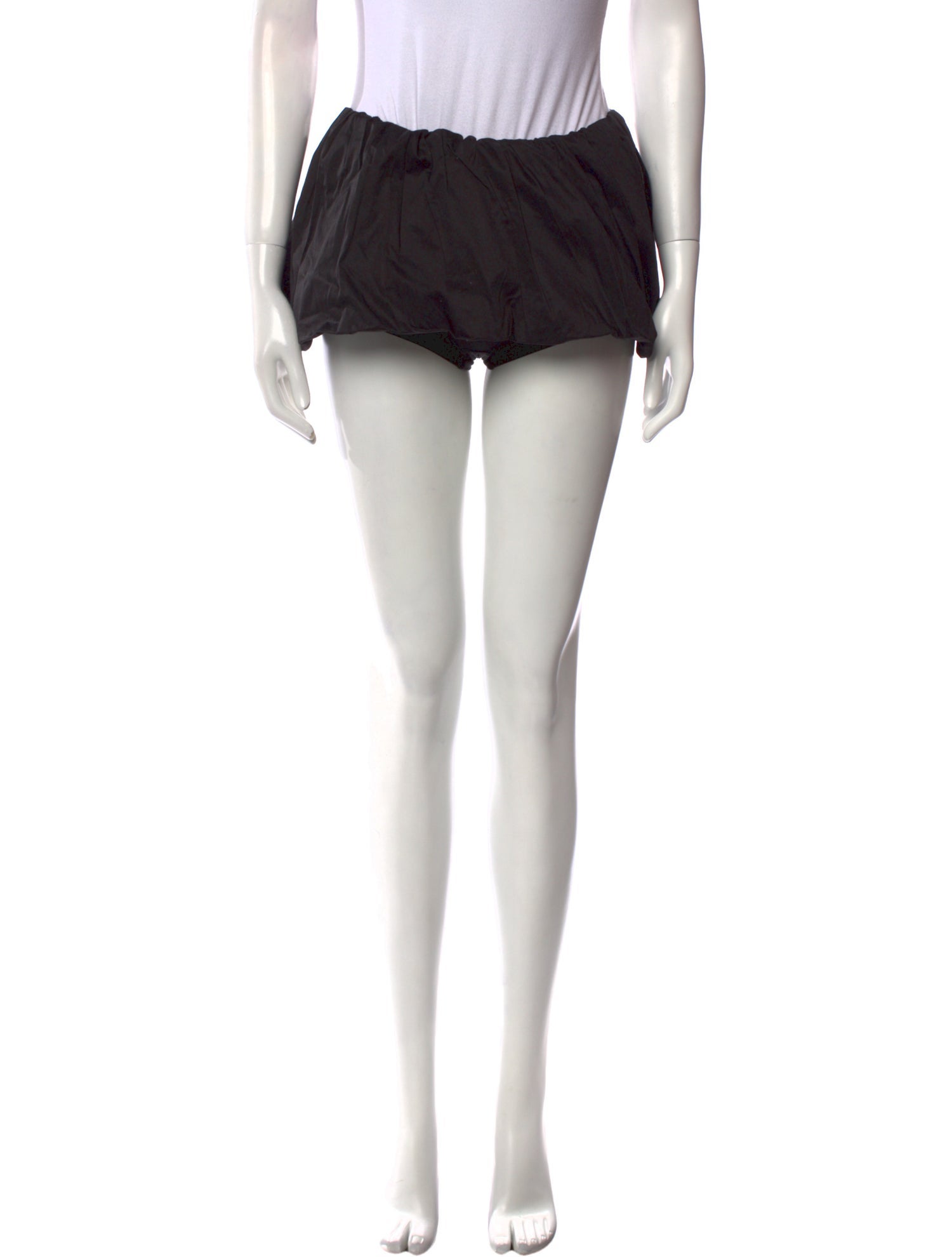 Miaou Ruffle Embellishment Mini Skirt