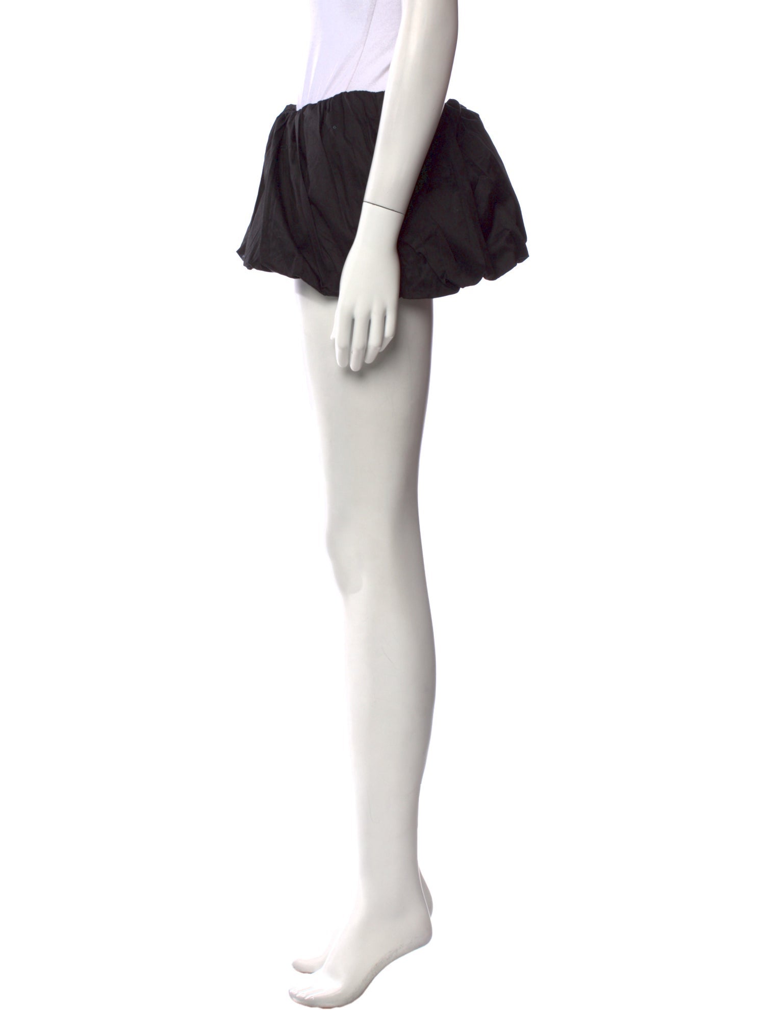 Miaou Ruffle Embellishment Mini Skirt