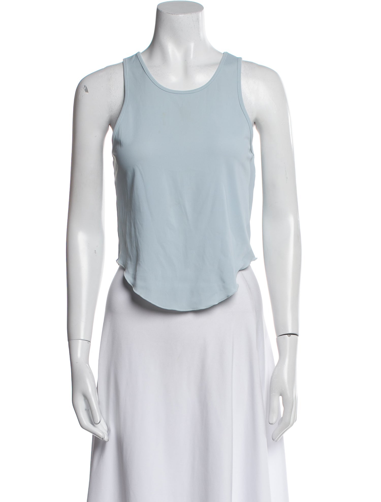 Miaou Nylon Scoop Neck Top