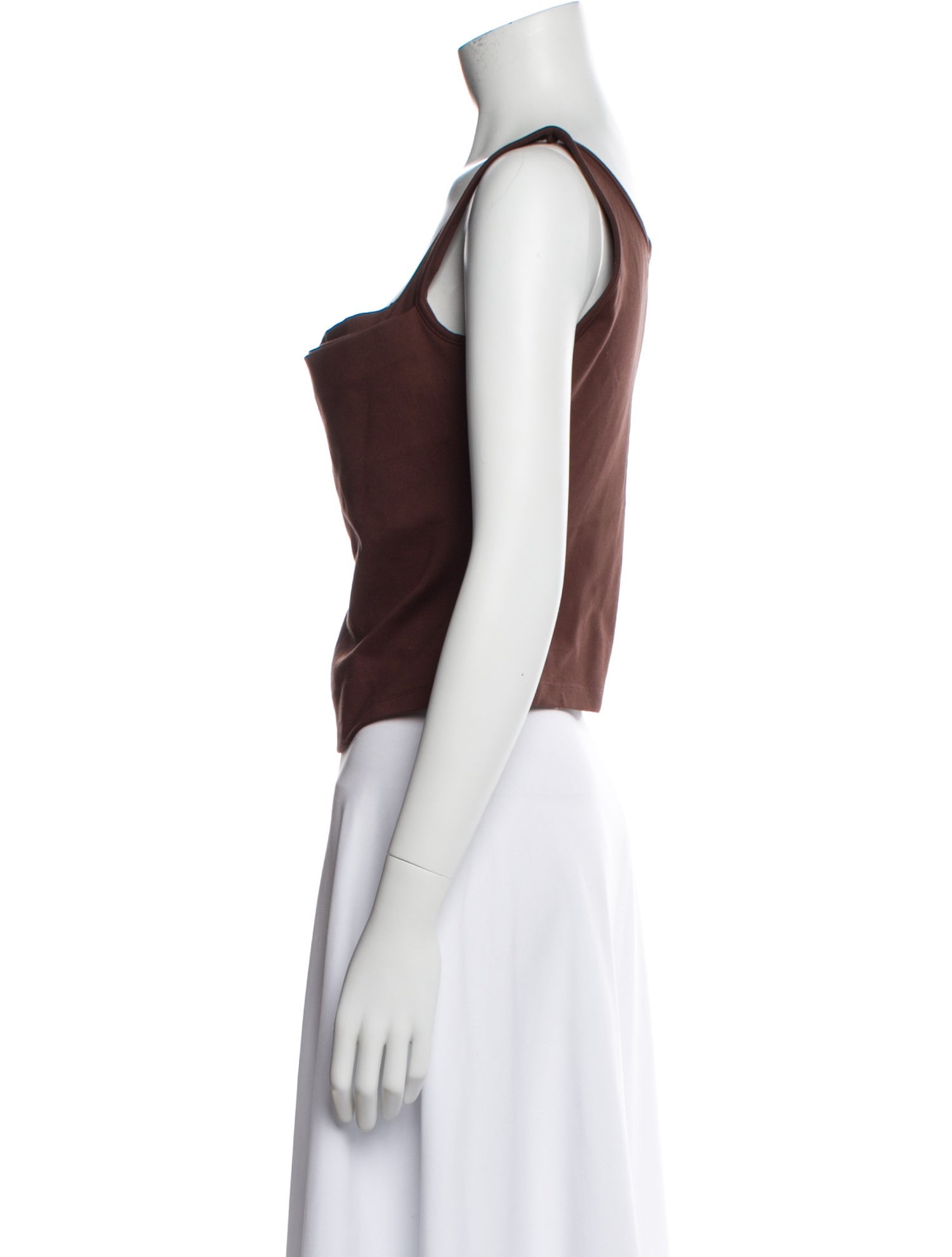 Miaou Square Neckline Sleeveless Crop Top w/ Tags
